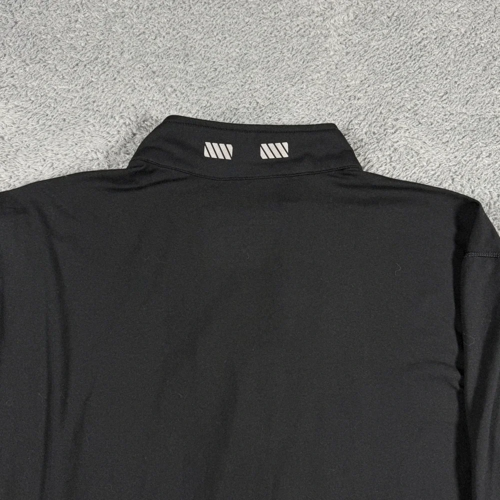 Truewerk B2 Quarter Zip Pullover Mens XL Black Ford Stewart-Haas Racing Workwear